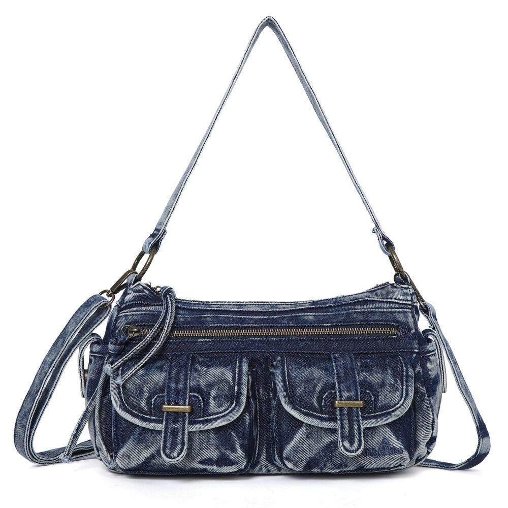 3487 Hobo Purses Crossbody Shoulder Bag Multi Pocket Handbags